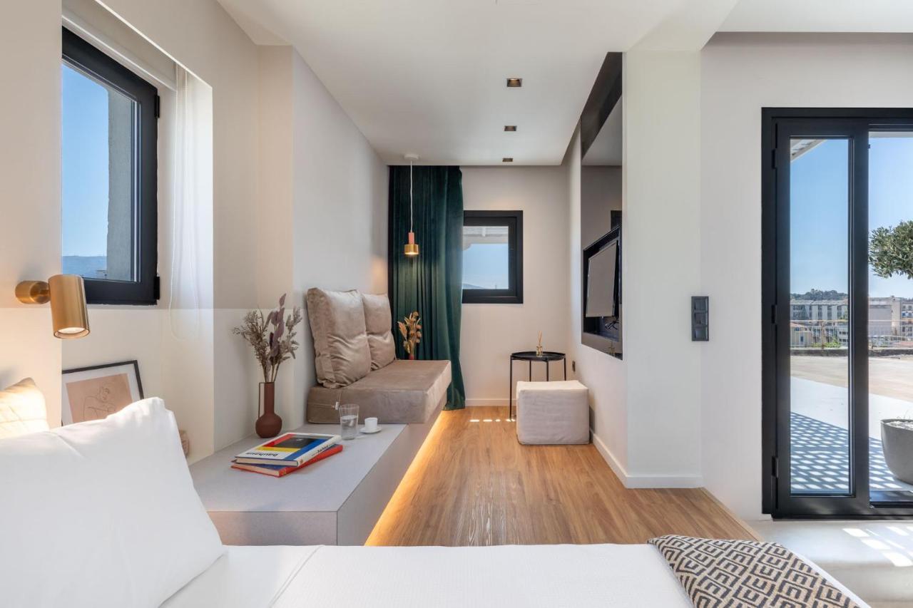 Acropol Studio Loft With Amazing View & Terrace Atene Esterno foto
