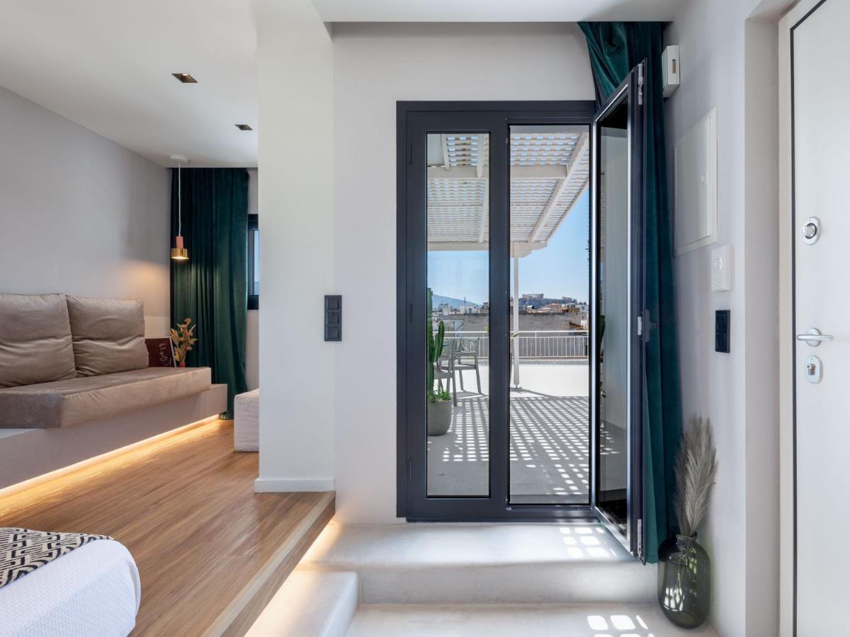 Acropol Studio Loft With Amazing View & Terrace Atene Esterno foto