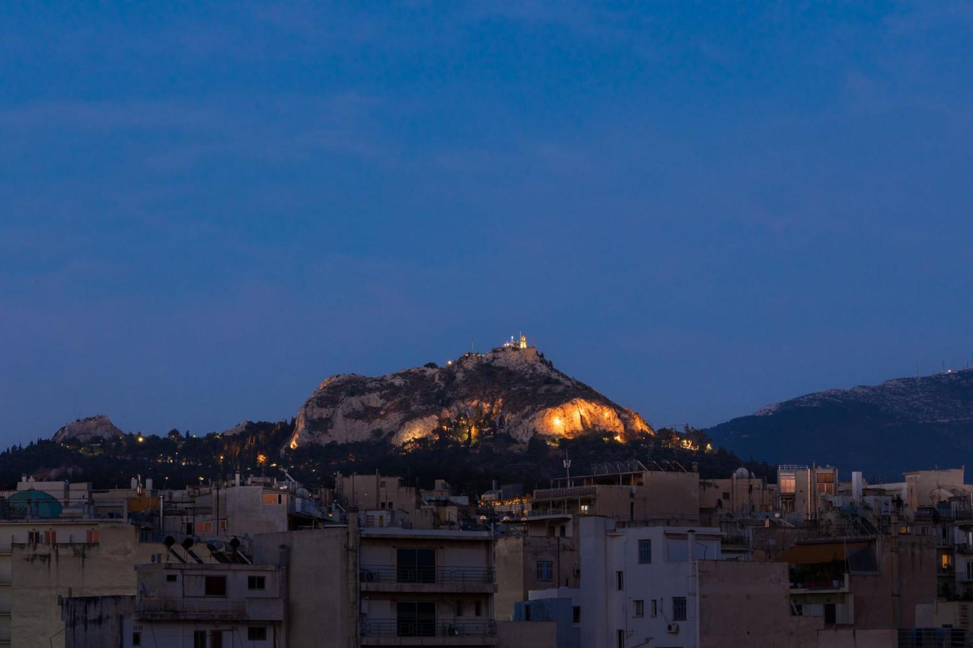 Acropol Studio Loft With Amazing View & Terrace Atene Camera foto